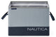 Nautica Folded Rectangle Bin, Gray Block
