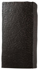 Ambiance Large Rectangle, Closed Top Outdoor Wall Sconce, Iron