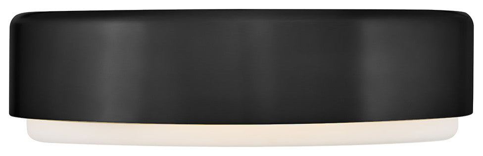 Hinkley Cedric Medium Flush Mount, Black