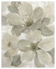 "White on White Floral I Crop Neutral" Paper Print by Silvia Vassileva, 22"x26"