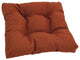 19-inch Squared Spun Polyester Tufted Dining Chair Cushion