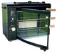 Brazilian Gas Rotisserie Grill With 3 Skewers and Upper Tray, Black