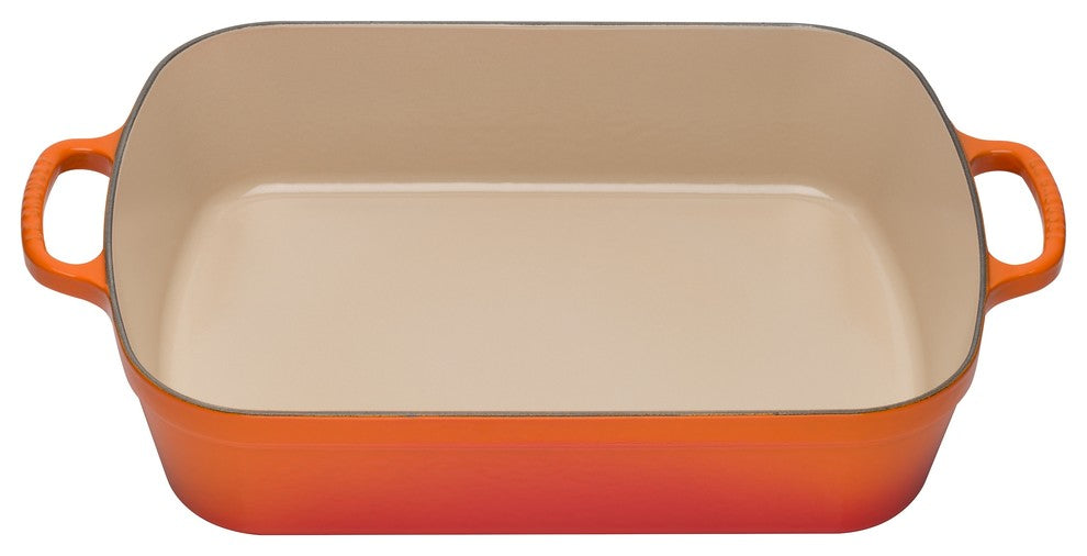 Le Creuset Signature Cast Iron Roaster, 33 cm, Volcanic