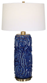 Uttermost Zade Blue Table Lamp