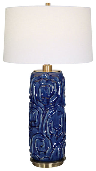 Uttermost Zade Blue Table Lamp
