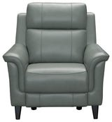 Kester Power Recliner w/Power Head Rest, Lorenzo Mint