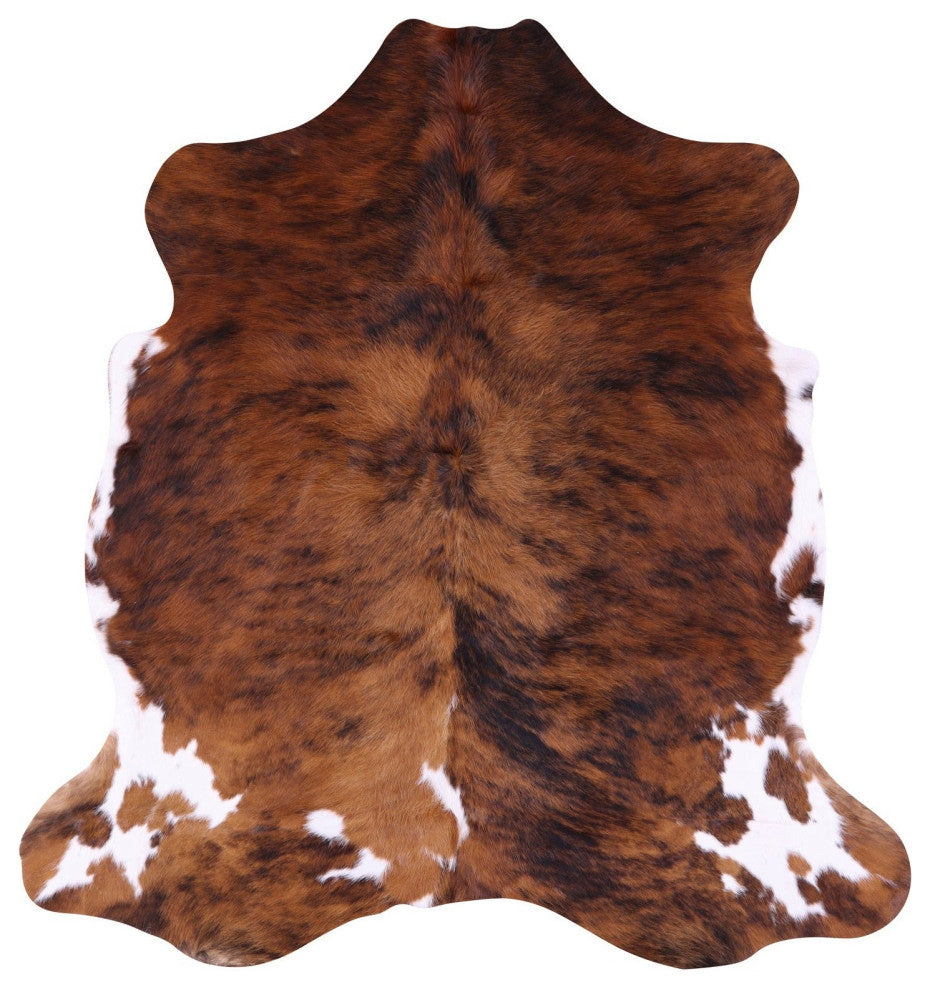 6' 4" X 6' 1" Natural Cowhide Rug C2313
