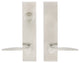 Toronto Lever, Tubular Dummy Entry, Dummy Cylinder, LH, Satin Stainless Steel