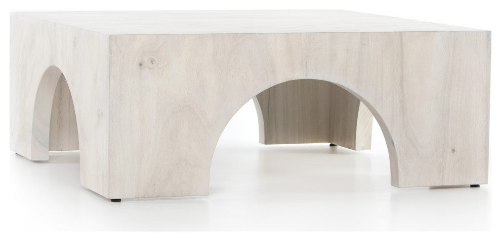 Fausto Coffee Table-Bleached Guanacaste