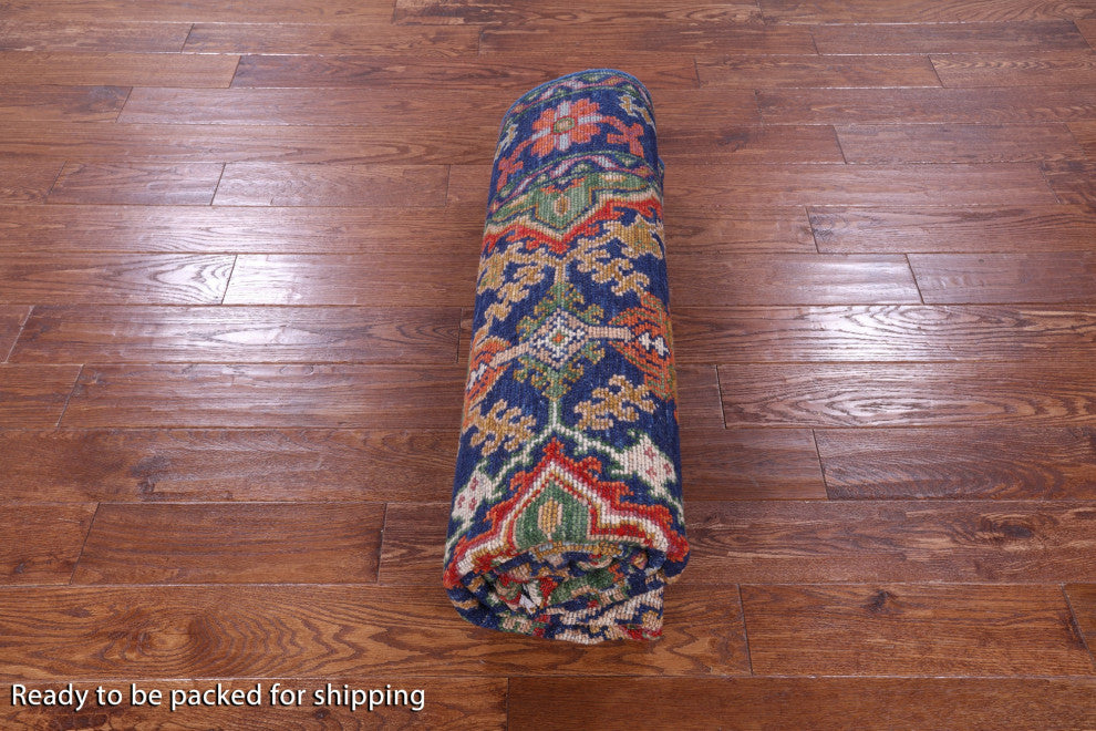 Turkish Oushak Hand-Knotted Wool Rug 6' 1" X 8' 11" - Q15459
