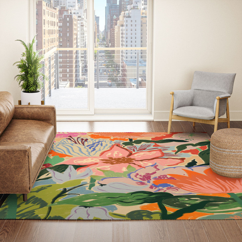 sandrapoliakov SUMMER BOUQUET II Area Rug