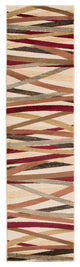 Surya Riley RLY-5058 9'10"x12'10" Rug, Burgundy/Brown/Gray/Wheat/Camel/Olive