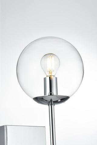 Elegant Lighting LD2357 Neri 2 Light 6"W Vanity Light - Satin Gold