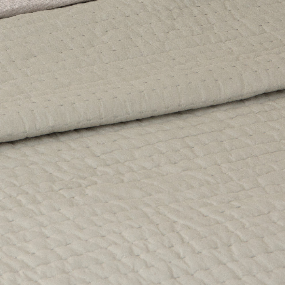 Cotton Quilt, Sage, Queen