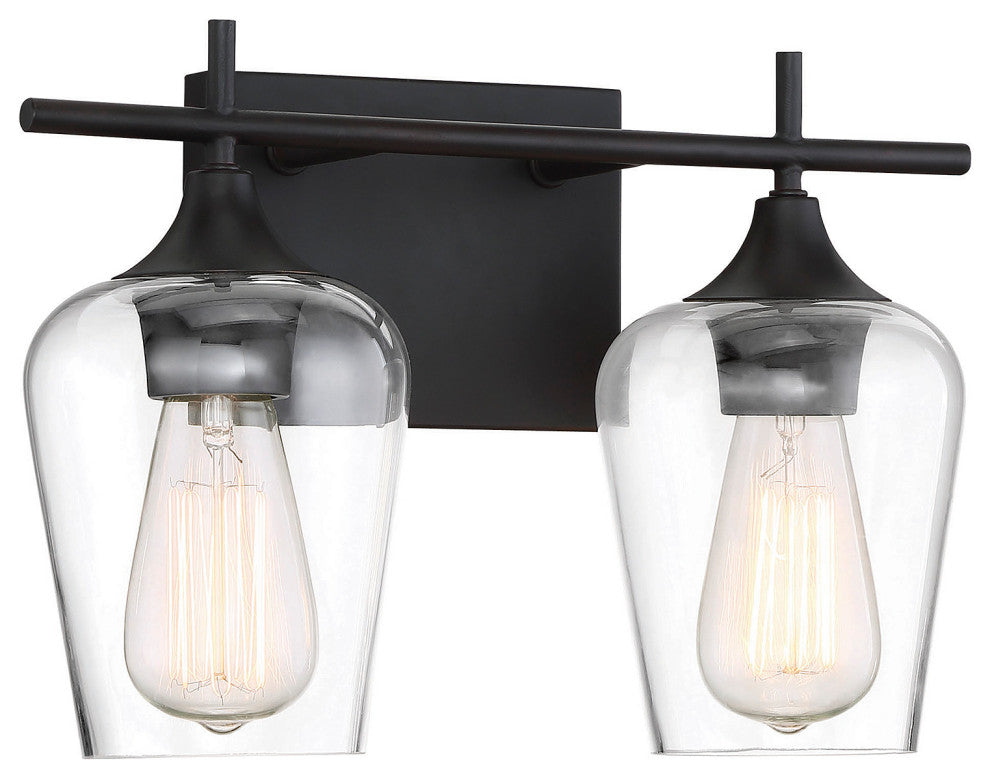 Elegant Octave Bathroom Vanity Light