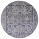 Ahgly Company Indoor Round Mid-Century Modern Area Rugs, 5' Round
