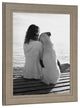 Kieva Solid Wood Picture Frame Set, Black 4x6, Gray, 8x10