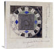 "Design For Clock Face, 1917" Artwork, 30" x 29"