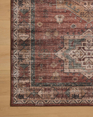 Loloi Washable Anniston Spice/Multi Rug, 2'x5'