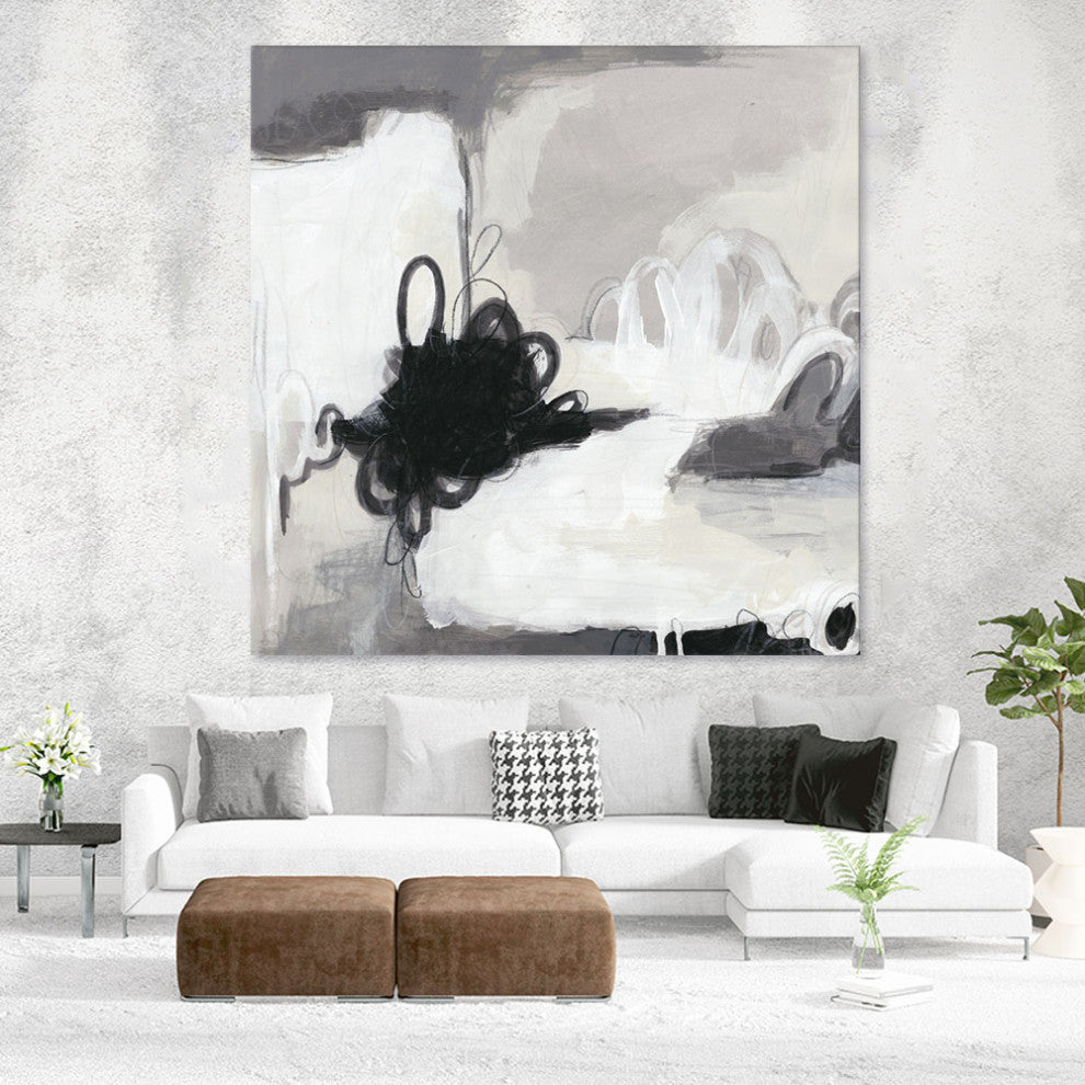 "Inflexion I" Fine Art Giant Canvas Print, 54"x54"