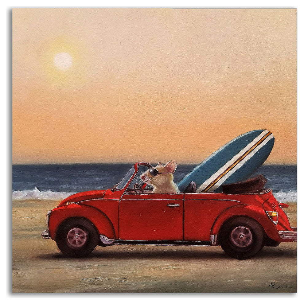 Beach Bound by Lucia Heffernan, Print on Canvas, Ready to Hang
