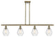 Innovations 516-4I-AB-G654-6 4-Light Island Light, Antique Brass