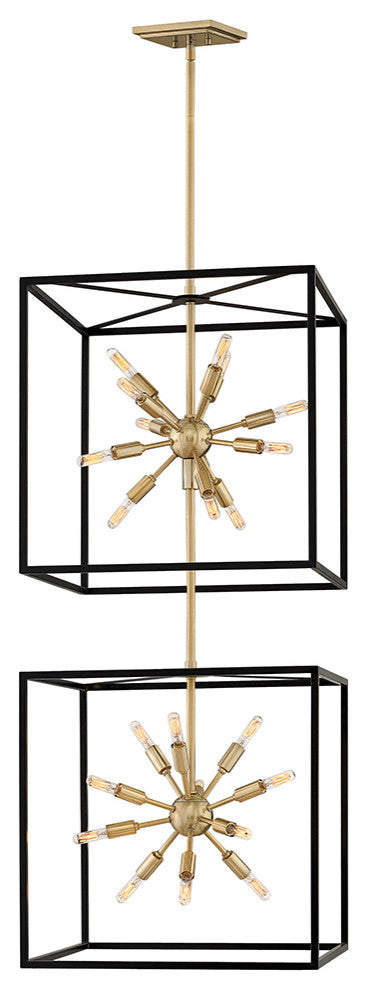 Hinkley Aros Large Open Frame Pendant, Black*