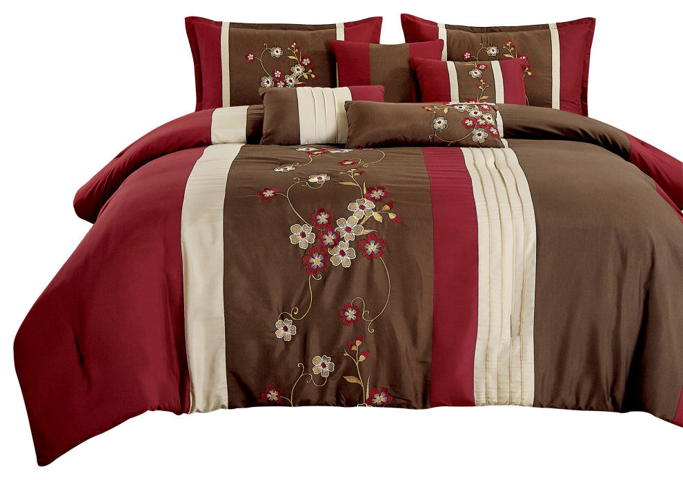 Coira 7-Piece Comforter Set, Queen