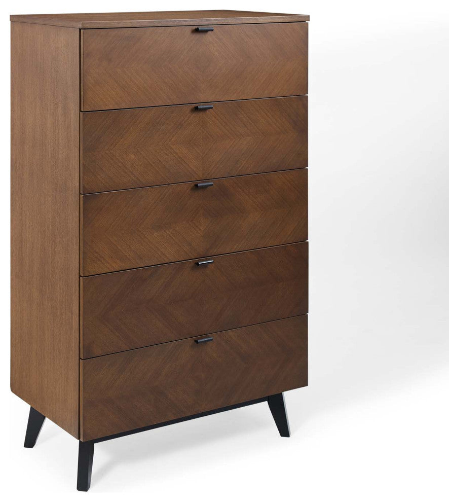 Kali 6-Piece Bedroom Set Walnut
