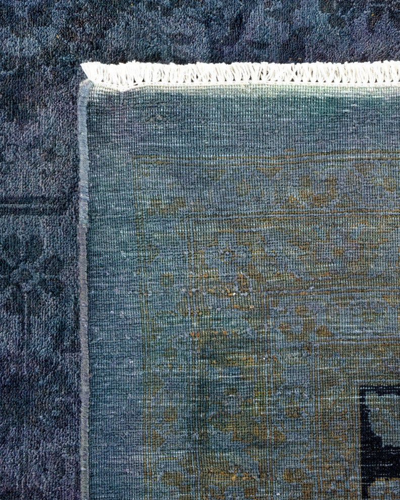 Vibrance, One-of-a-Kind Handmade Area Rug Purple, 14'9"x12'0"