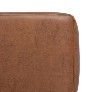 Safavieh Kermit Accent Chair, Cognac/Black