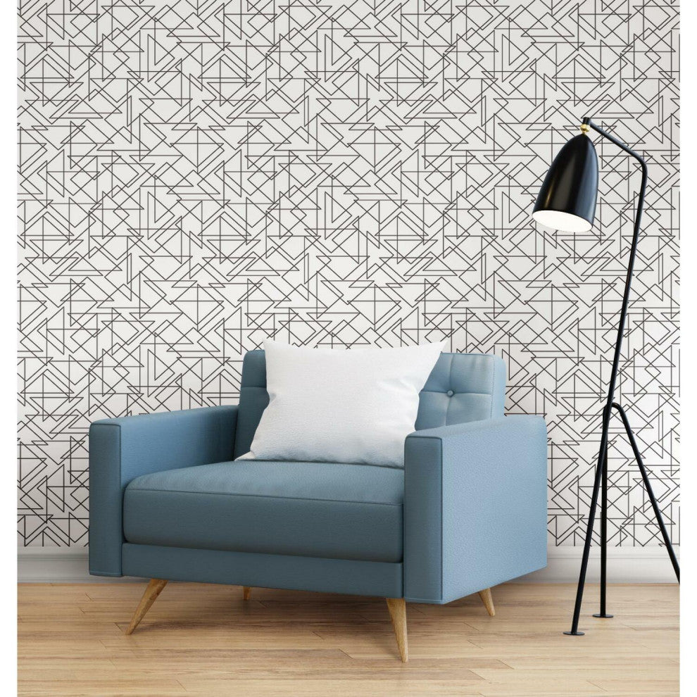 Triangulation Peel and Stick Wallpaper