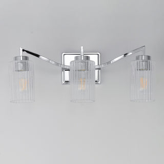 Maxim 21373 Rigata 3 Light 23"W Vanity Light - Polished Nickel