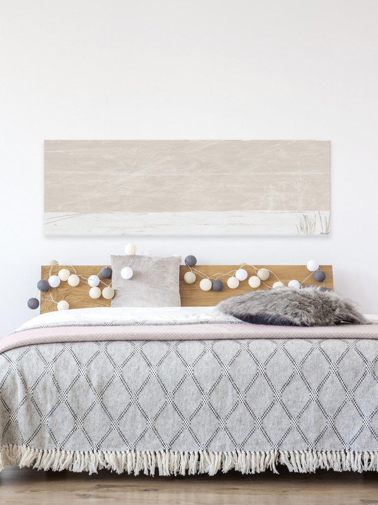 "Desert Road" Painting Print on Wrapped Canvas, 45x15