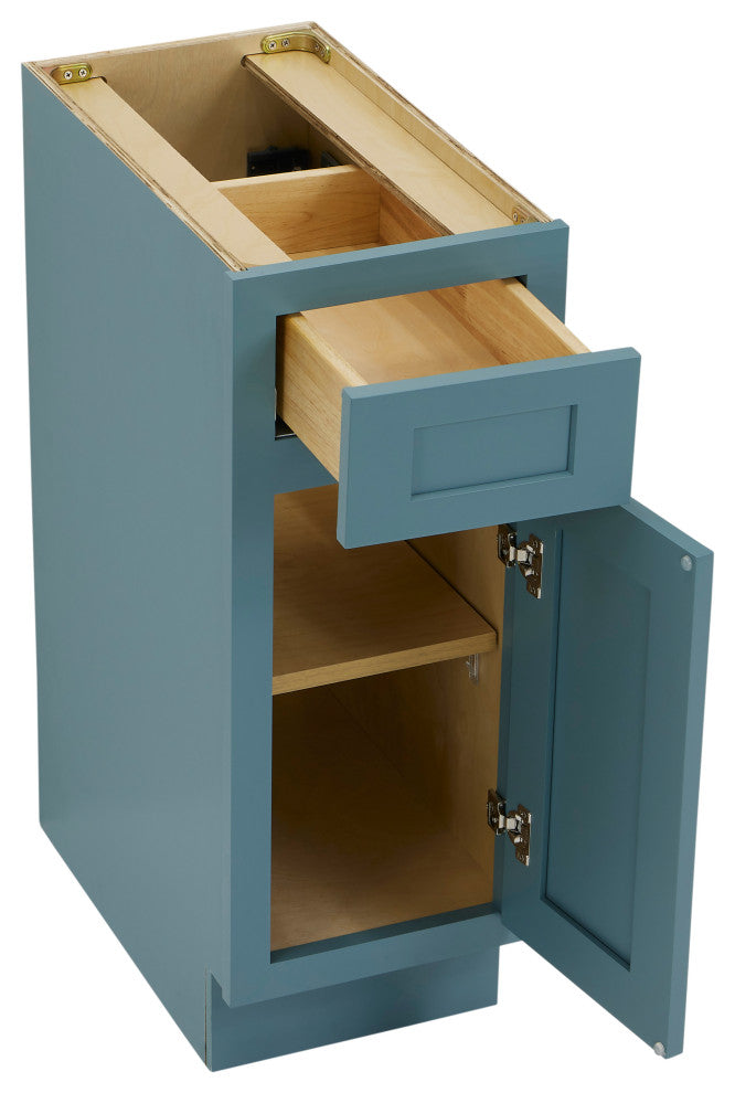 Vanity Art Vanity Cabinet Only, 12", Sea Green