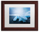 Philippe Sainte-Laudy 'Blue On Black' Matted Framed Art