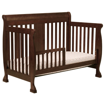 DaVinci Porter 4-in-1 Convertible Crib in Espresso With Toddler Rails