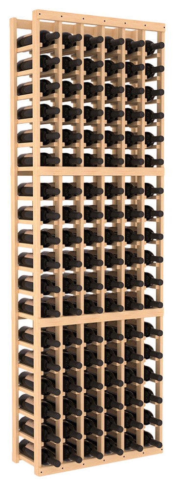 6 Column Standard Wine Cellar Kit, Pine, Unstained
