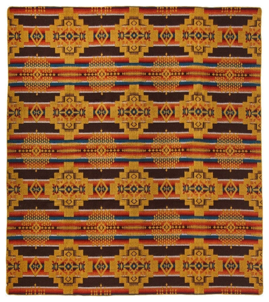 Sandy Throw Tribal Print Throw Blanket