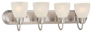 Torino 4-Light Bath Bar, Brushed Nickel