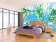 Mercator World Map Wall Mural, Peel and Stick, 3-Panel, 125"x84"