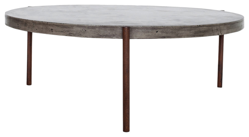 Contemporary Mendez Outdoor Coffee Table - Grey