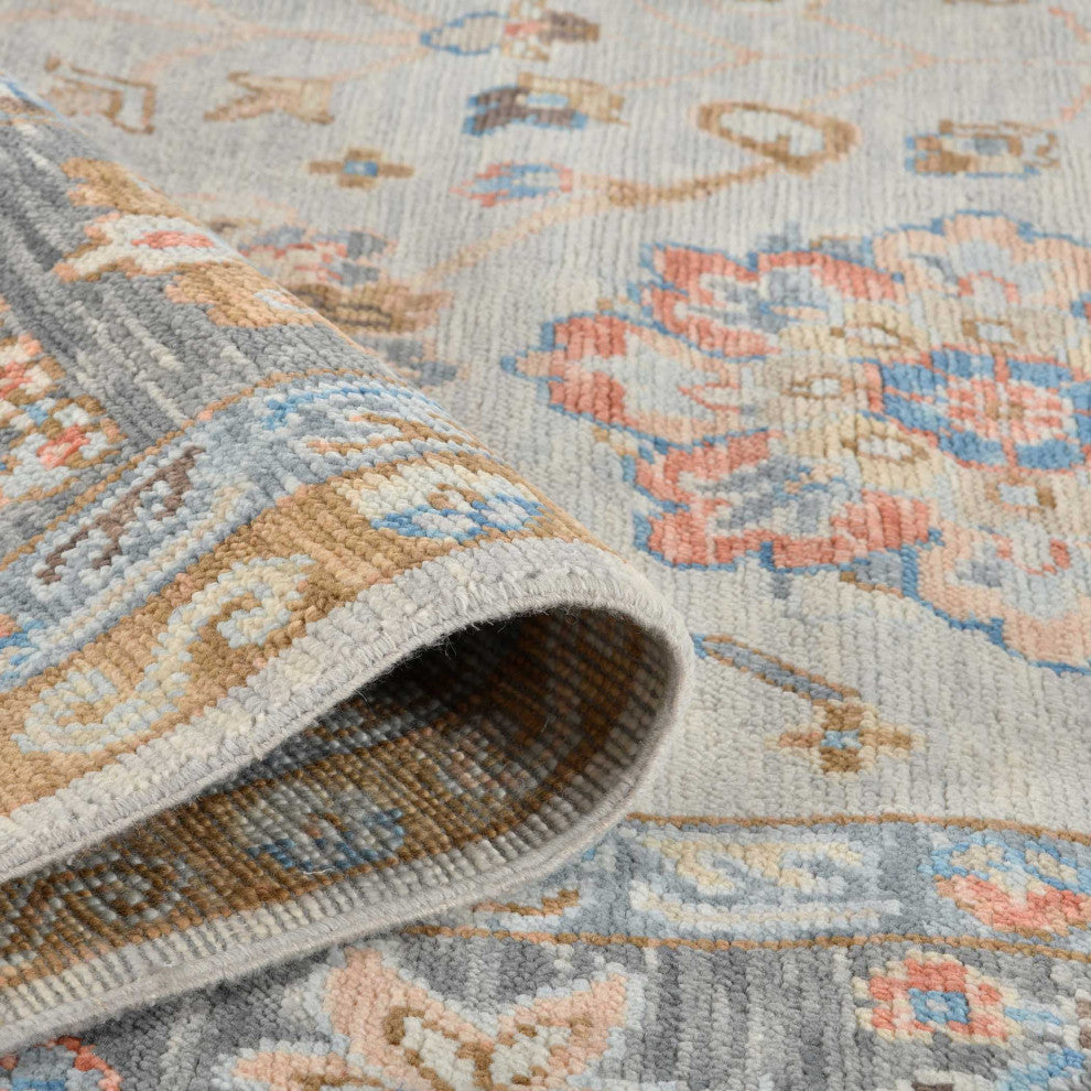 Blu Stanhope Area Rug, Ivory, 10' x 14', Geometric