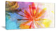 "Reflective Retro Palm Trees" Canvas Print