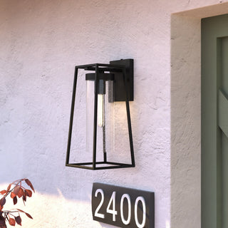 Nash 6.5" Outdoor Wall Light Textured Black