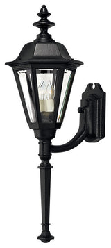 Outdoor Manor House 1-Light, Black