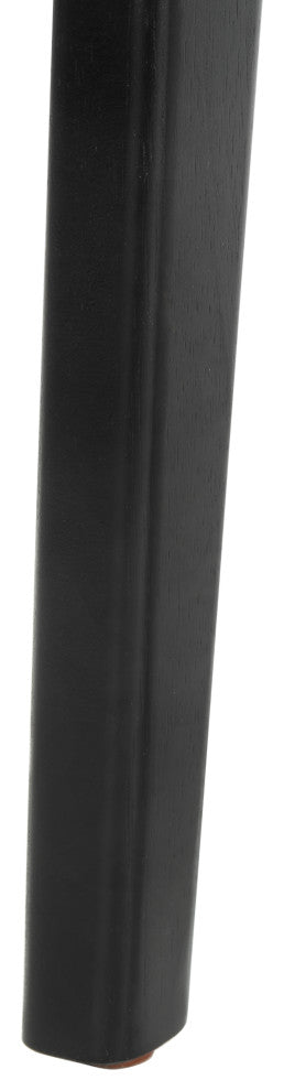 Safavieh Lucca Retro Dining Chair, Set of 2, Black/Grey