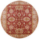Ahgly Company Indoor Round Mid-Century Modern Area Rugs, 8' Round