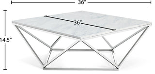 Skyler Chrome Coffee table