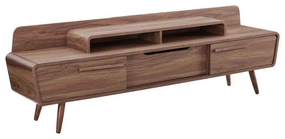 Walnut Omnistand 74" TV Stand